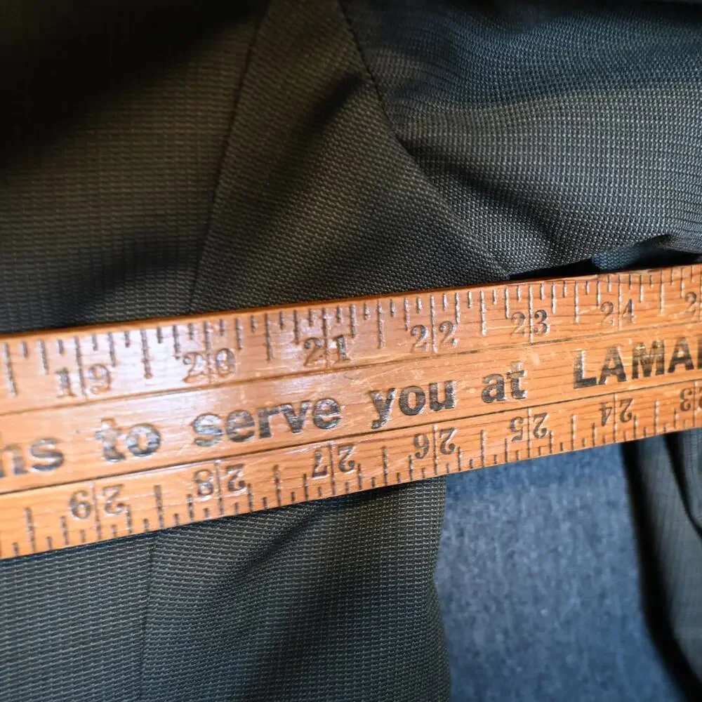 Hart Schaffner & Marx Men's 42R Wool Two Button Blazer